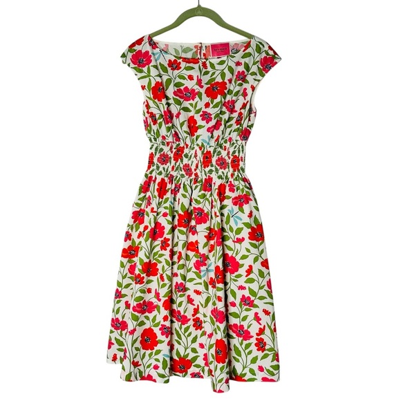 Kate Spade New York Bold Garden Blooms Blaire Dress 0 - Picture 2 of 4